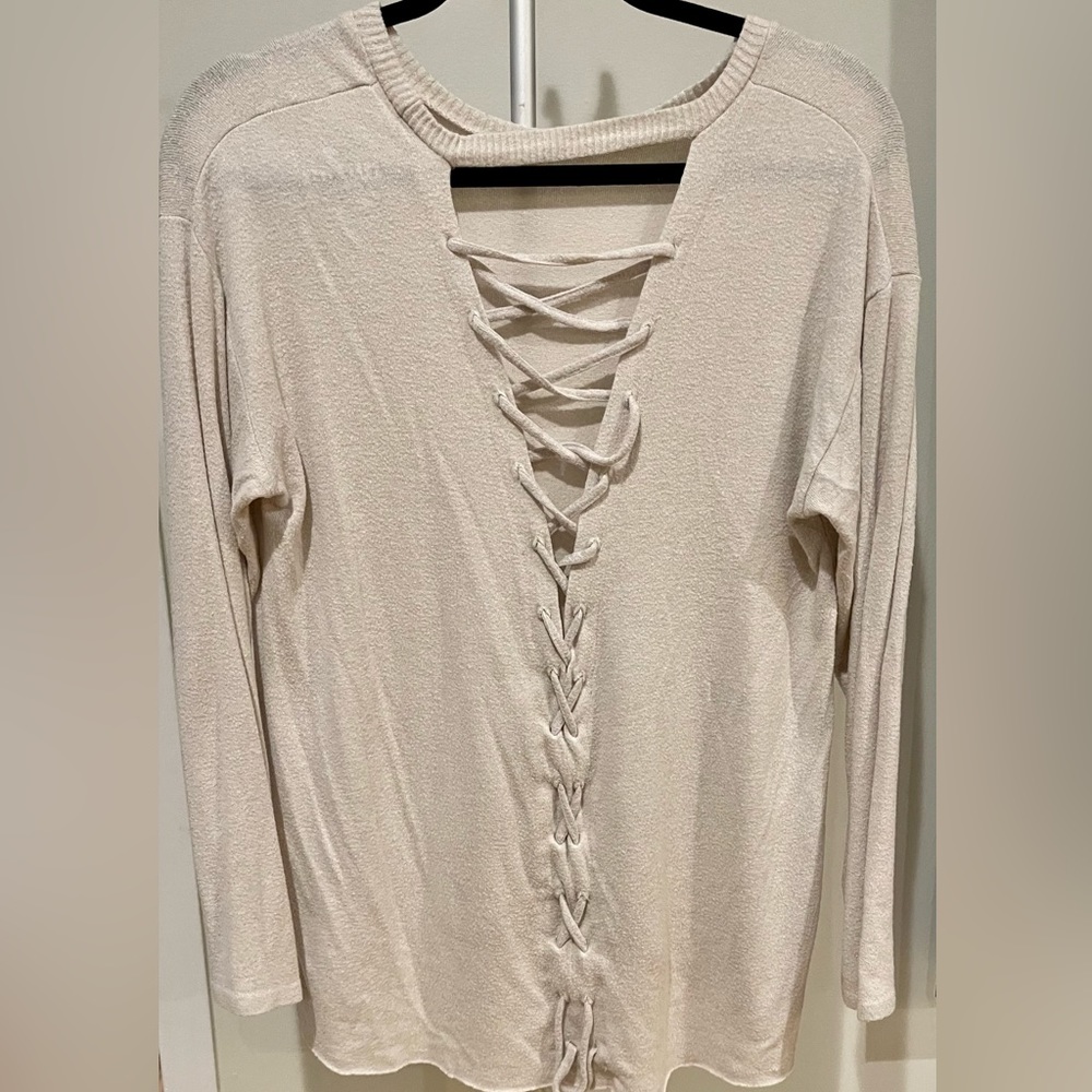 Women's American Eagle Soft and Sexy Plush Pullover Sweater Plus Size Medium